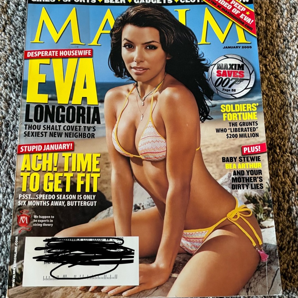 Maxim For Men Eva Longoria Magazine January 2005
Anna Azarova